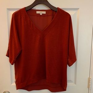 Loft short sleeve sweater.